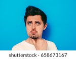 Man is surprised