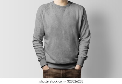 Man With Sweatshirt