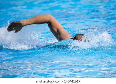 930 Man swimming with dolphins Stock Photos, Images & Photography ...