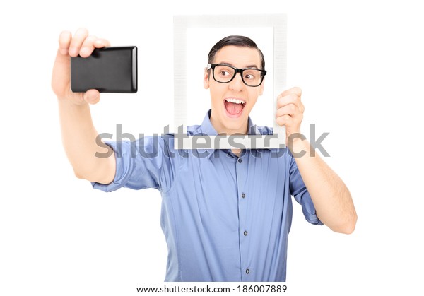 whiteman selfie collage