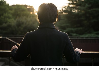 Man taking a sun
