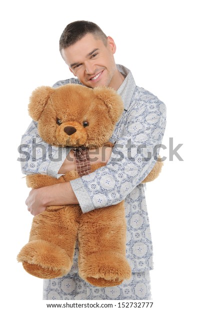 teddy bear man