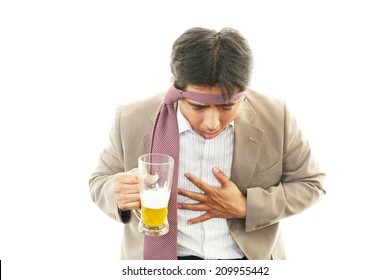 Man throwing up - Powered by Shutterstock