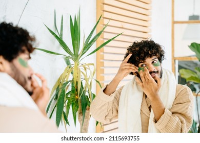 Man With Towel Around His Neck