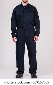 man in uniform worker - Shutterstock ID 589157555