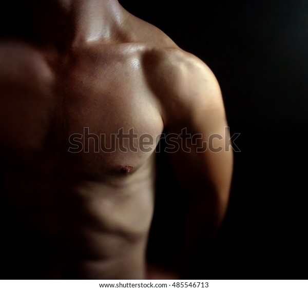 Man Upper Body Stock Photo (Edit Now) 485546713