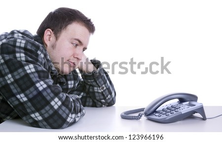 Waiting for the phone to ring job