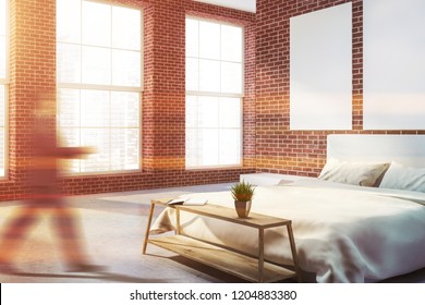Men Bedroom Poster Stock Photos Images Photography