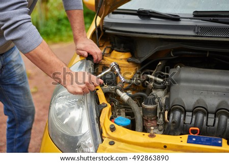 Mechanic Near Me Open Now >> Man Wants Repair Car Mechanic Stay Stock Image Download Now Mechanic Near Me Open Now >> Man Wants Repair Car Mechanic Stay Stock Image Download Now