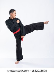 Man Wearing Pencak Silat Uniform Red Stock Photo 1852013596 | Shutterstock