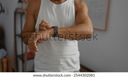 Similar – Image, Stock Photo Checking the time during busy day in Chiang Mai