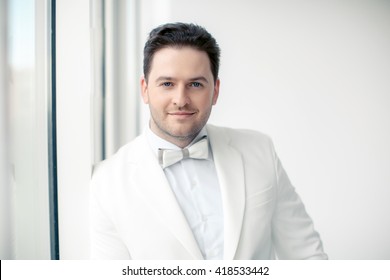 A Man In A White Tuxedo