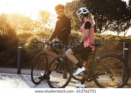 Similar – tree and bicycle Summer