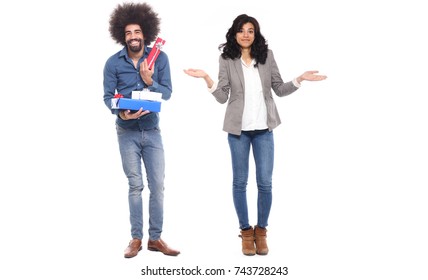 Man And Woman Full Body