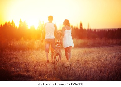 Man Woman Go Hold Hand On Stock Photo 492326230 | Shutterstock