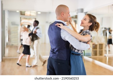 Man Woman Learning Dance Classical Stock Photo 2190560253 | Shutterstock