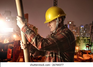 man at work in a yard - Powered by Shutterstock