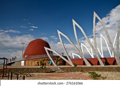 MANABI, ECUADOR - JUNE 1 , 2012: Alfaro City, Ciudad Alfaro Home To The National Constituent Assembly In Montecristi.