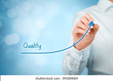 Manager (businessman, Coach, Leadership) Plan To Improve Quality.
