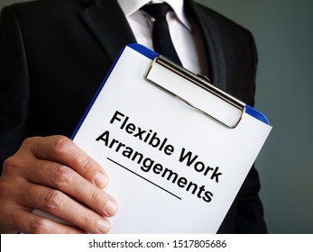 Manager Is Holding Flexible Work Arrangements.