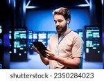 Manager making sure servers in data storage enterprise are perfectly equipped to provide redundancy, automatic failover and fast reconfiguration of clusters to minimize failure of mainframes