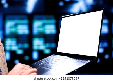 Manager overseeing crypto mining infrastructure solving complex computing operations. Experienced professional in server room hosting blockchain technology high volume real time transactions