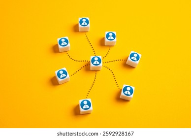 Managing employees and delegating tasks. Task distribution, employee motivation, and workflow optimization improve efficiency, teamwork, and business success.