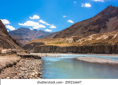 Manali-Leh Road In Indian Himalayas