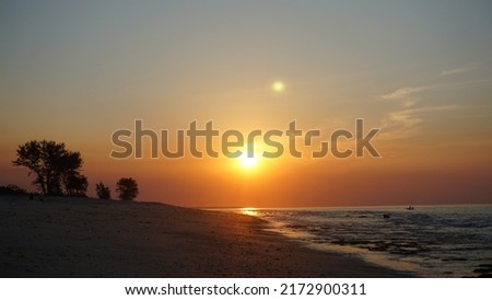 Mananga Aba Beach when the sun goes down, Southwest Sumba