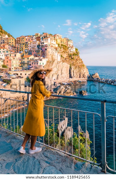 Manarola Village Cinque Terre Coast Italy Stock Photo Edit Now