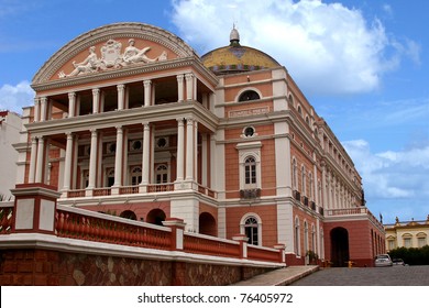 The Manaus Opera House, On The Amazon, Brazil