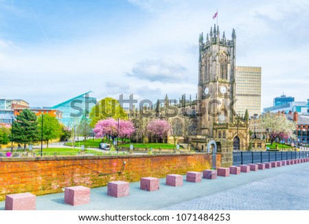 Manchester Cathedral, England
