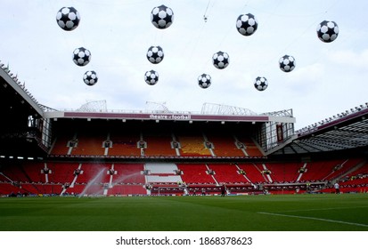 Manchester, ENGLAND - May 28, 2003: 
A General View Of Old Trafford Before Kick Off
During The UEFA Champions League Final Juventus FC V AC Milan At The Old Trafford Stadium.
