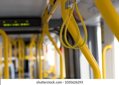 Manchester Metrolink Tram  Interior Subway Train