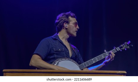 Manchester, Tennessee USA - 06-15-2022: FlatlandCalvary Perform At Bonnaroo Music Festival