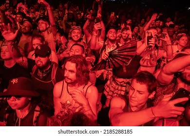 Manchester, Tennessee USA - 06-18-2022: J Cole Performs At Bonnaroo Music Festival