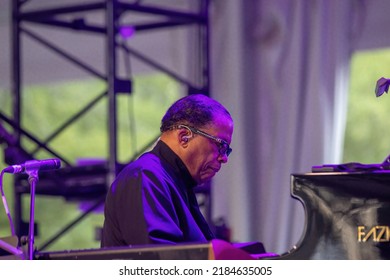 Manchester, Tennessee USA - 06-19-2022: Herbie Hancock Band Plays Bonnaroo Music Festival 2022