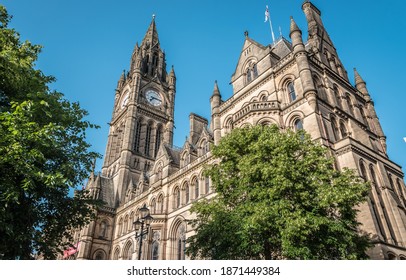 Manchester Town Hall, Manchester, England, UK