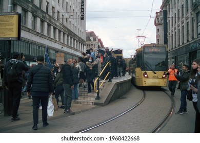 Manchester, UK - 1 May 2021: 