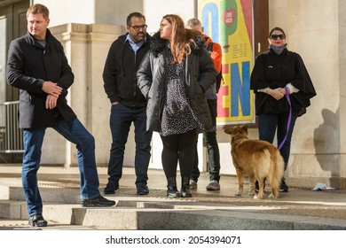 Manchester UK, 3rd October 2021 Cladiators Rally Held Outside The Conservative Party Conference 2021