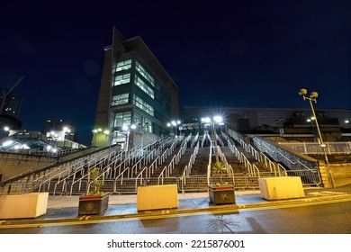 Manchester, UK - October 16 2022: Manchester Arena, An Indoor Arena Hosting Music And Sporting Events For A 21,000-capacity Crowd. In 2017 It Became A Target Of A Terrorist Attack