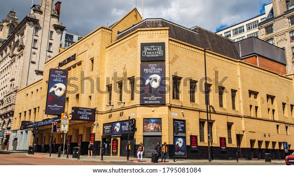 Manchester, United Kingdom 2 August, 2020 : Manchester Opera House & Palace Theatre