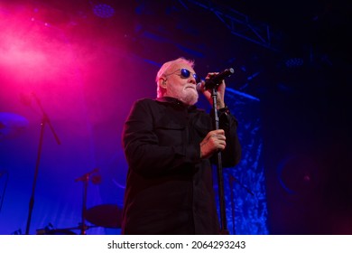 Manchester, United Kingdom, 3rd October 2021, Queen Drummer Roger Taylor Performs Live At Manchester Academy Uk, 