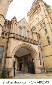 Manchester/England: 4/7/2019: Manchester University Whitworth Hall