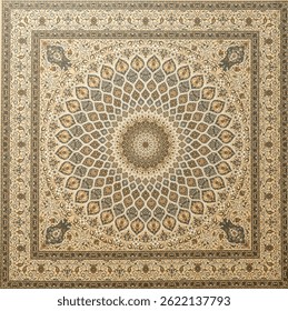 Mandala Art Background - Mosque Pattern