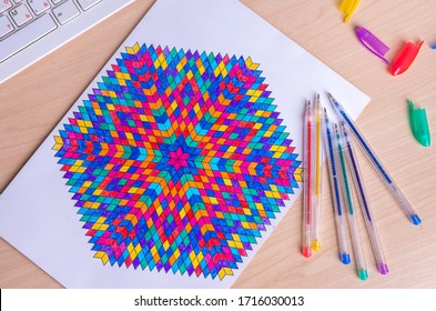 Download Relief Mandala High Res Stock Images Shutterstock