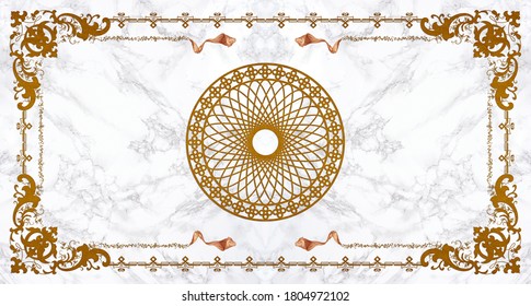 mandala, design for the ceiling