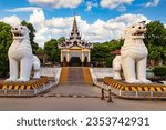 Mandalay, Myanmar (Burma)  magnificent temples in the old capital