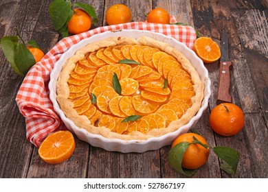 Mandarin Orange Tart