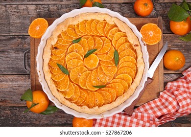 Mandarin Orange Tart